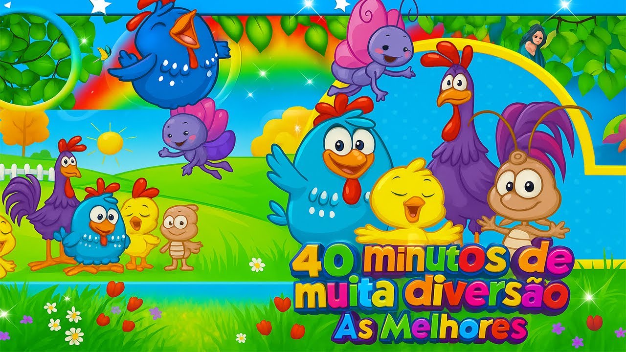 A Dona Aranha - Barata na careca do Vov&ocirc; - &Aacute;lbum Completo | Galinha Pintadinha