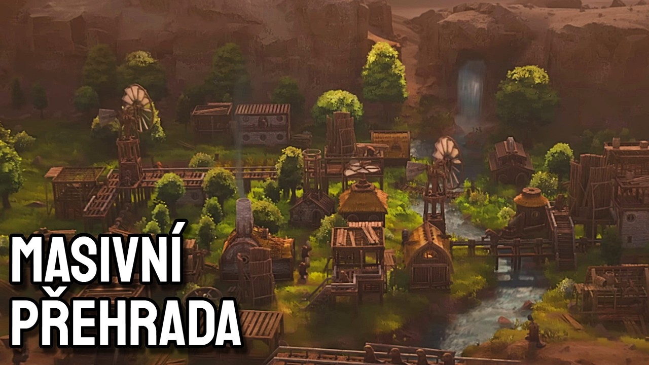 🔴TIMBERBORN! Nejvyšší obtížnost = nejvyšší zábava! Jdeme dokončit MASIVNÍ PŘEHRADU. !kamos