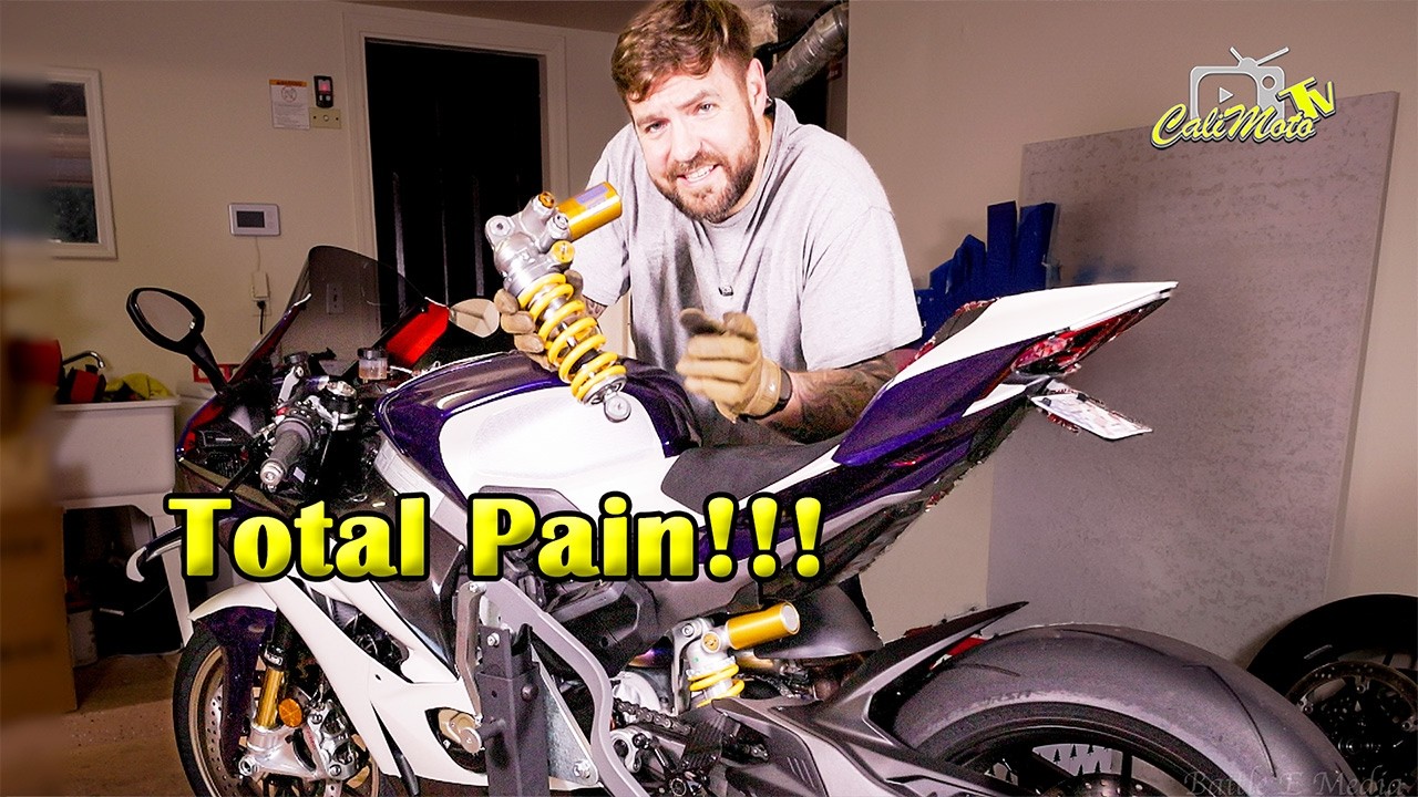 Задний амортизатор Panigale V4 Öhlins TTX 2025 года заставил меня побороться… Но я ПОБЕДИЛ!