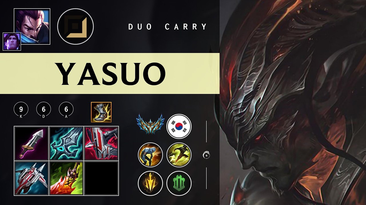 Yasuo ADC vs Lucian - KR Challenger Patch 26.04