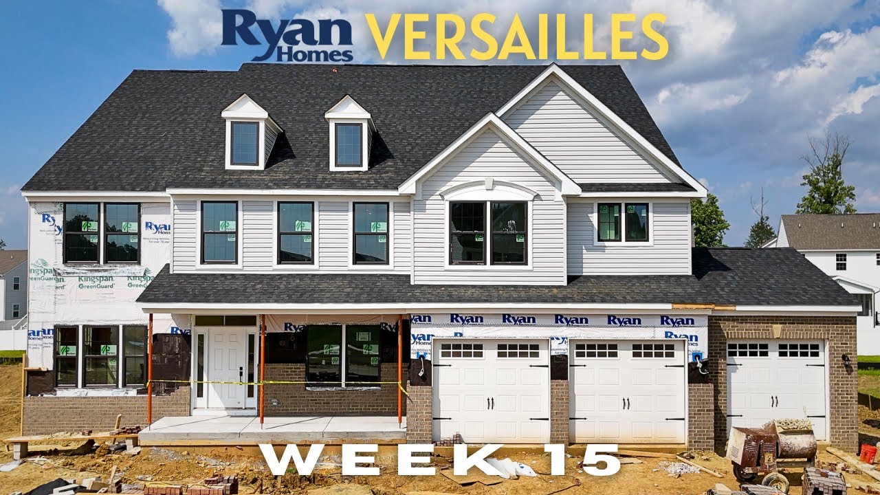 Week 15: Final Electrical and Plumbing | Ryan Homes Versailles Construction Update