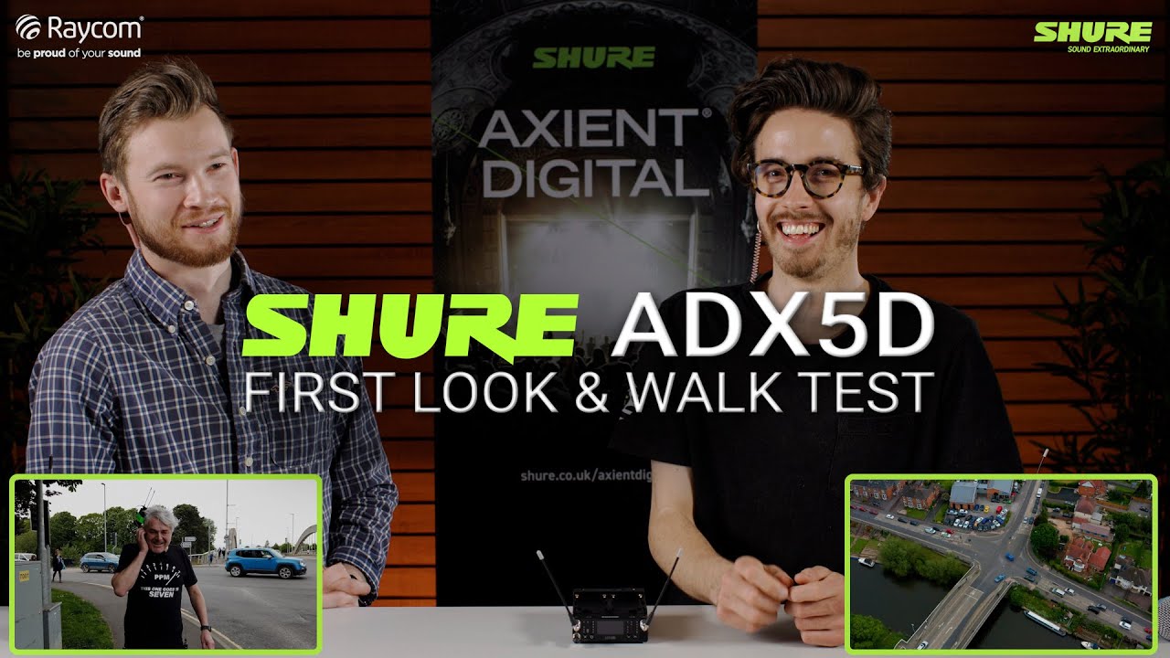 Shure ADX5D | First Look and Walk Test