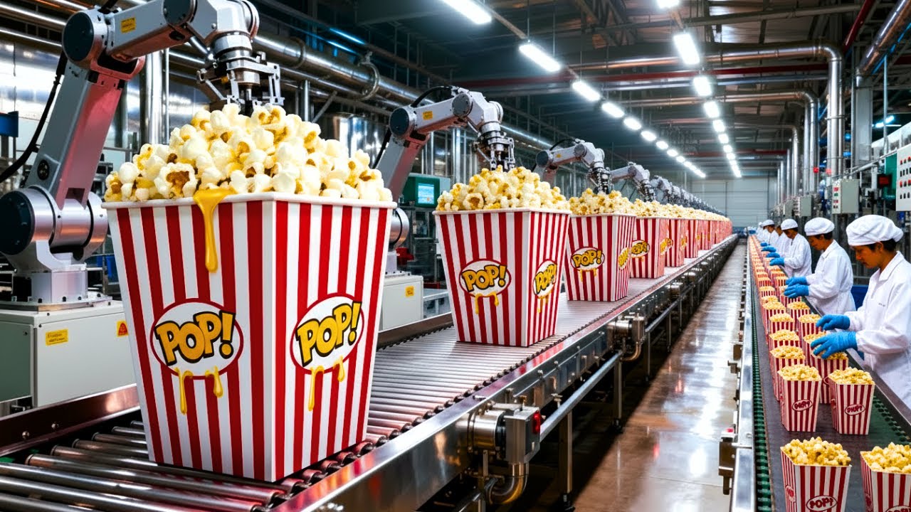 Inside a Popcorn Factory: How Popcorn Is Made (Full Process)
