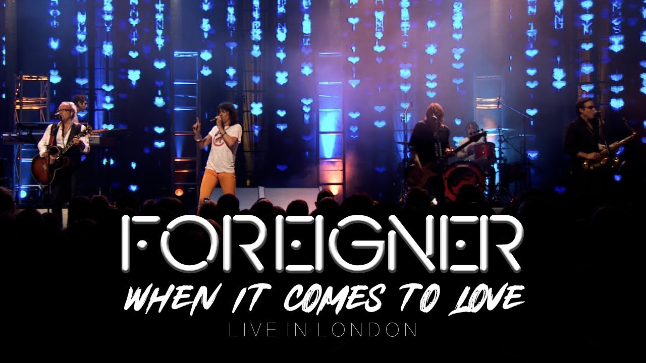 FOREIGNER - When It Comes To Love (Live in London 2010) I New Album 