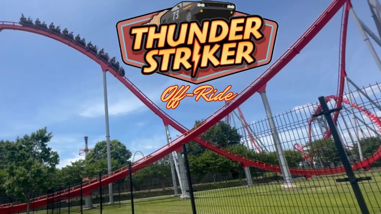 Thunder Striker at Carowinds (Off-Ride)