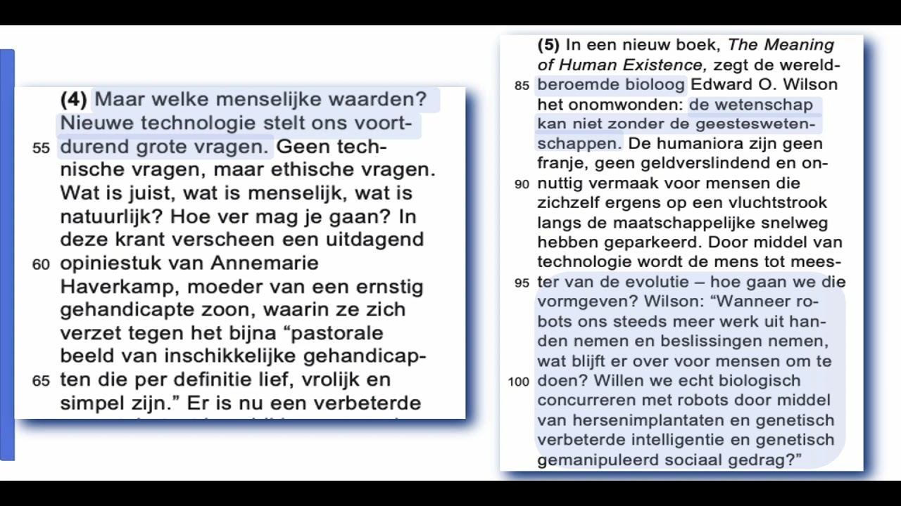 Vwo Nederlands 2018-1: Analyseren en interpreteren opdracht 2 - een moeilijke opgave uitgelegd