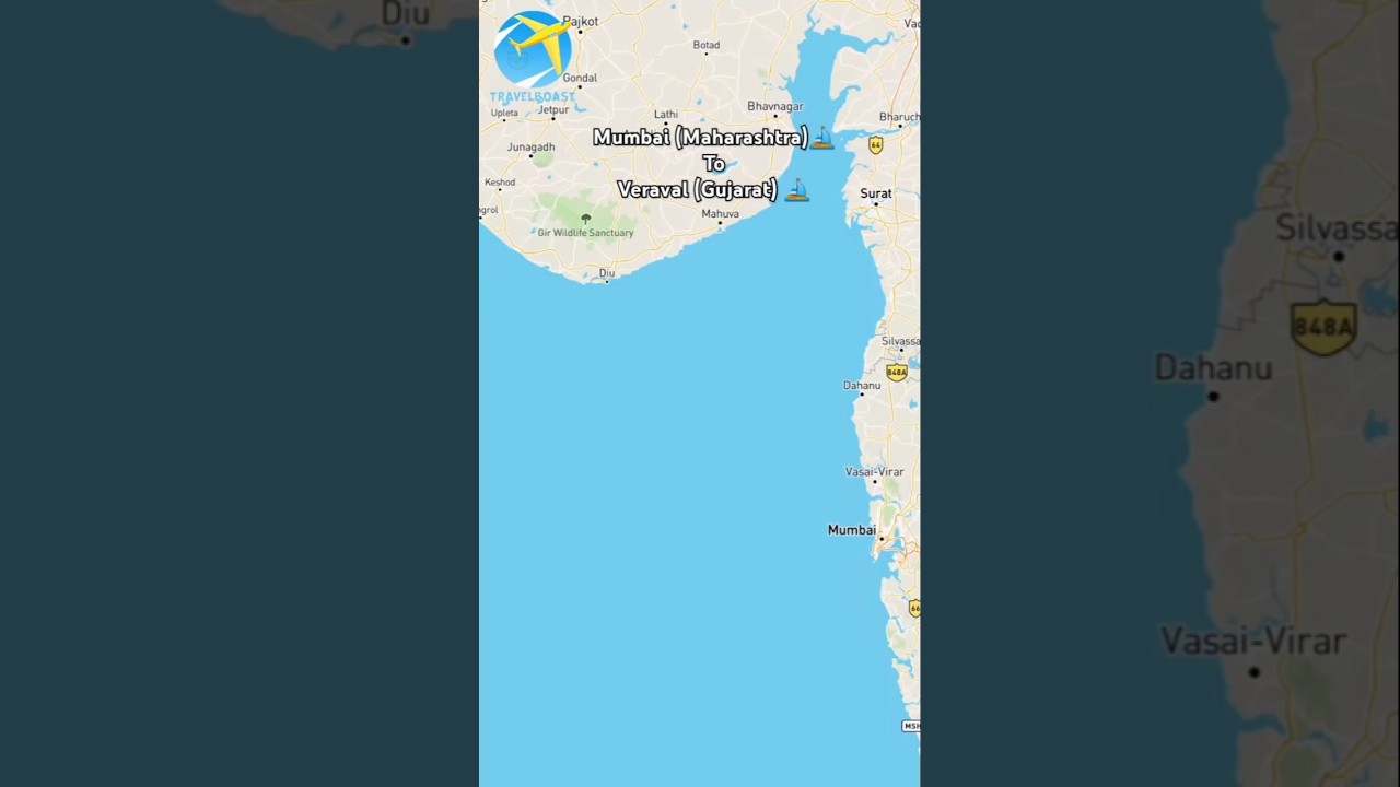 Mumbai Maharashtra To Veraval Gujarat #Ship #Travel #Route #Somnath Jyotirlinga #Vacation #Tour#