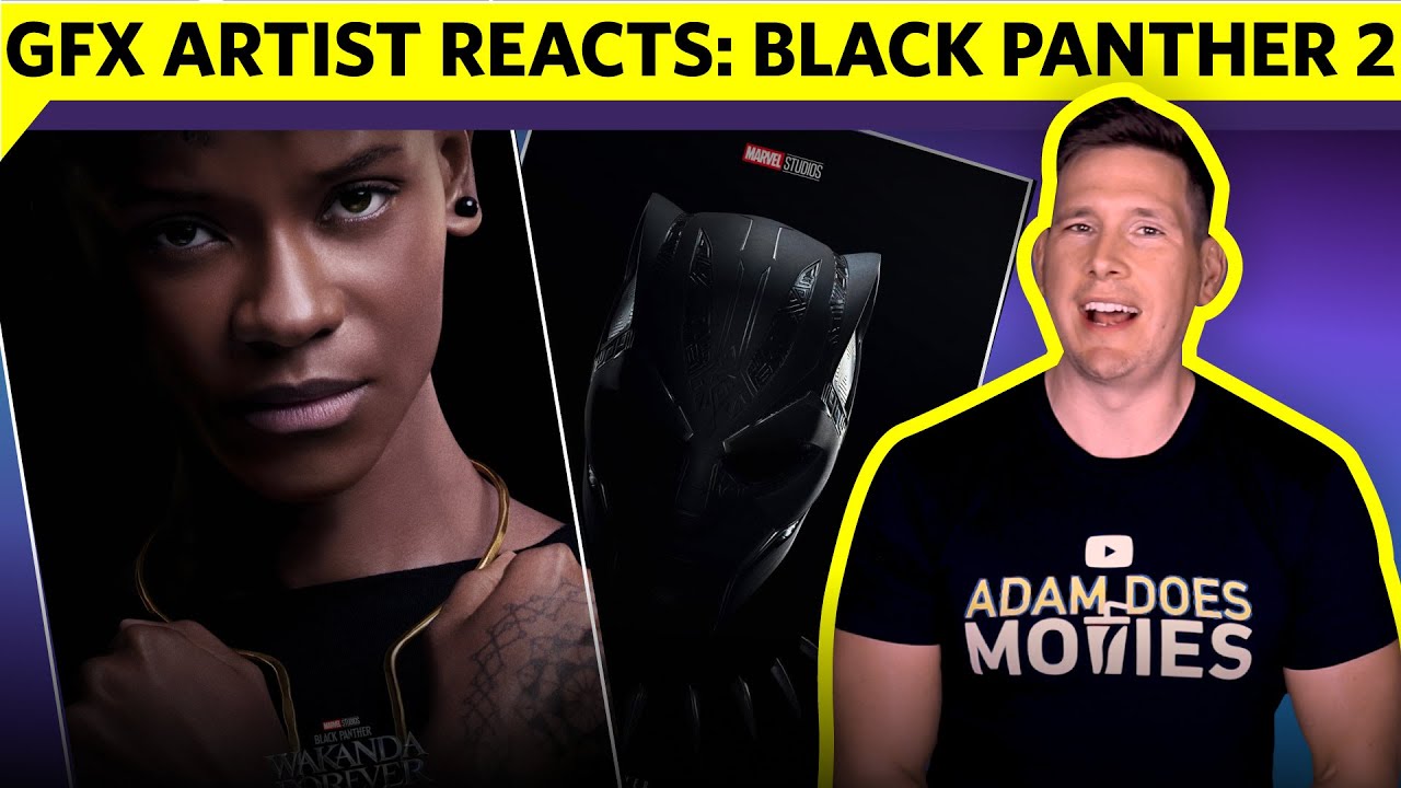 GFX Artist Reacts To Bad & Good Black Panther: Wakanda Forever Posters