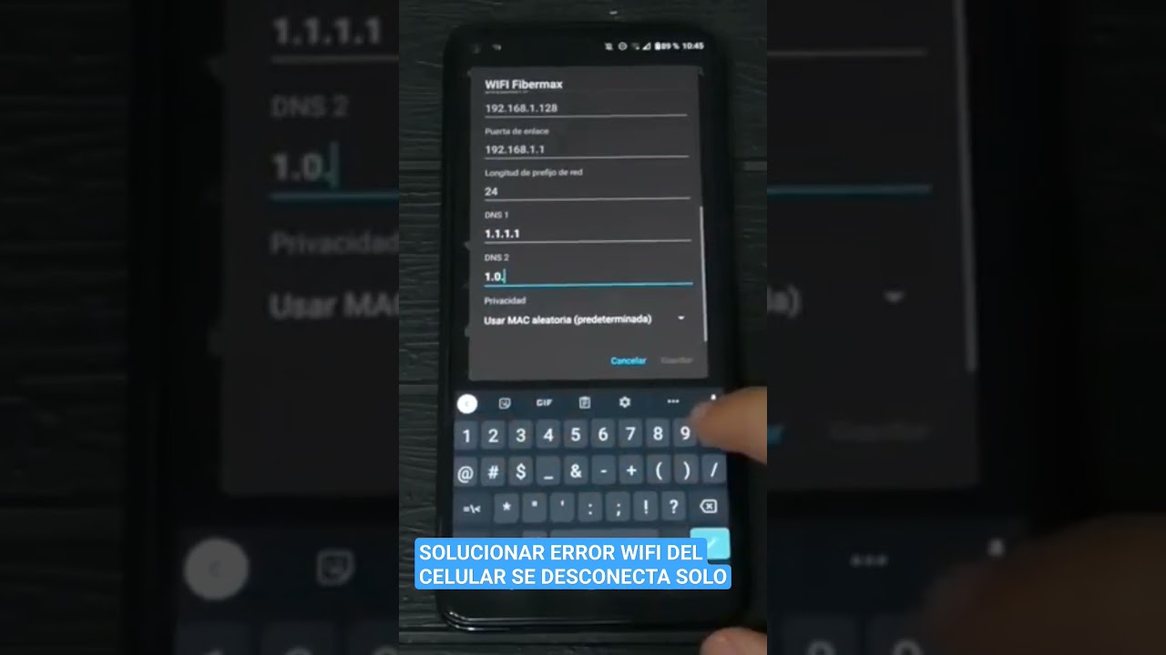 Solucionar Error Wifi se Desconecta y Conecta Continuamente en Celular Android