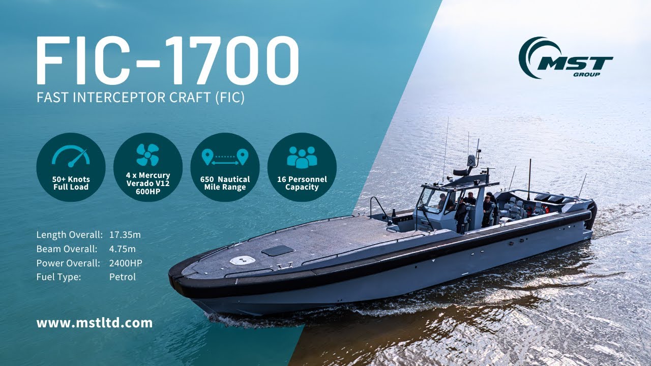MST Group Launches Fast Interceptor Craft Range