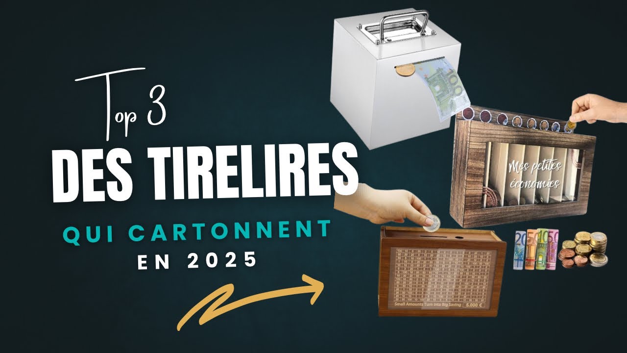 Ces 3 tirelires vont changer ta façon d’économiser 