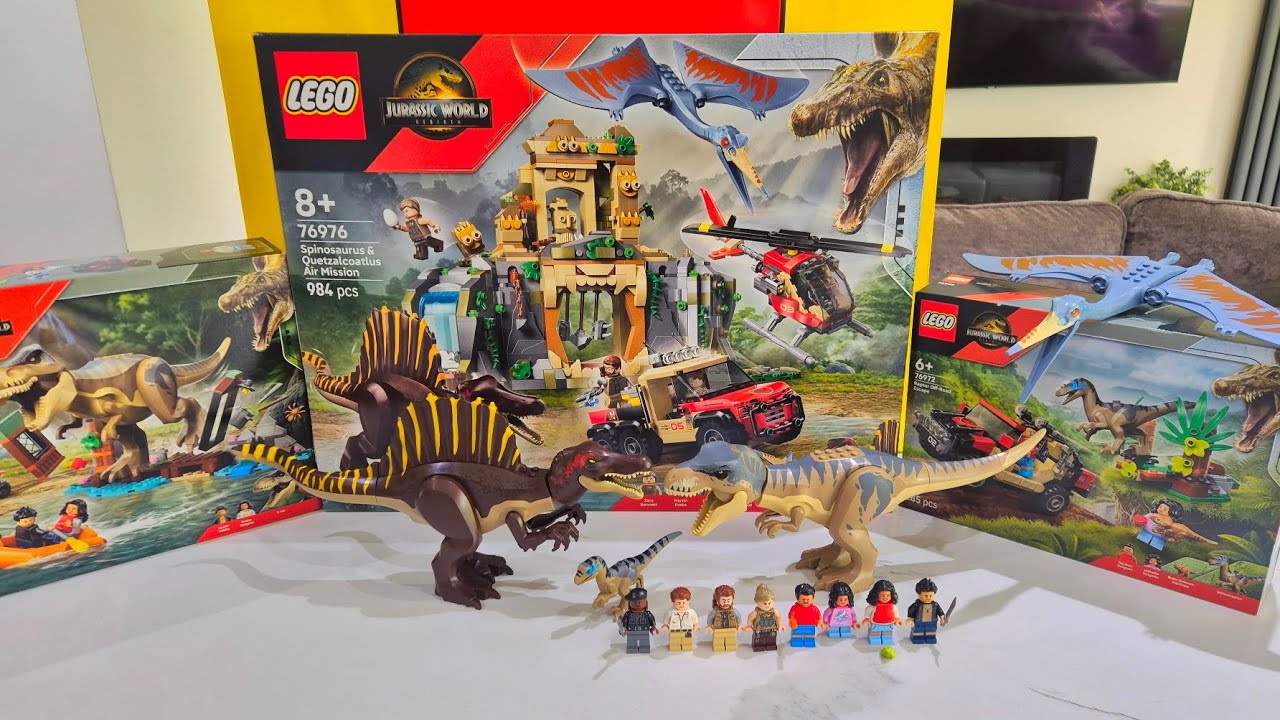 LEGO Jurassic World Rebirth! Movie Sets!