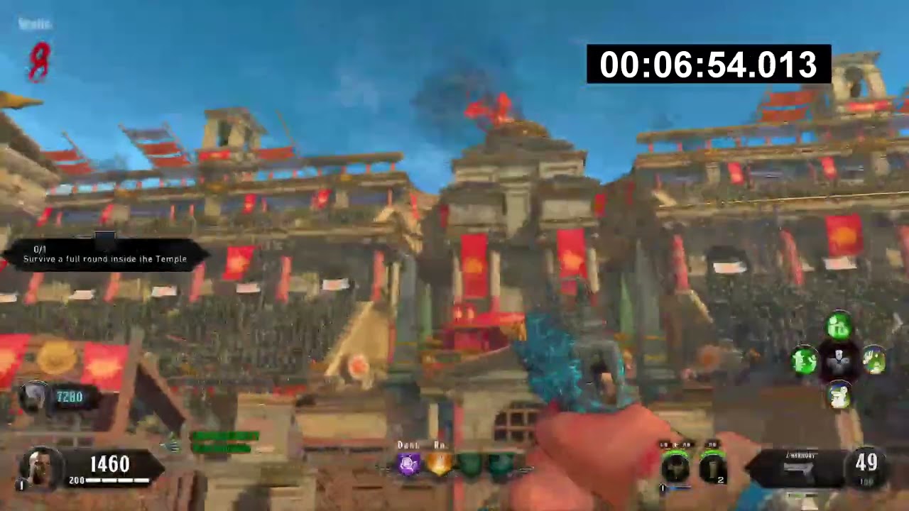 BO4 Zombies IX EE 2P No Elixirs W/AiDDyHD 