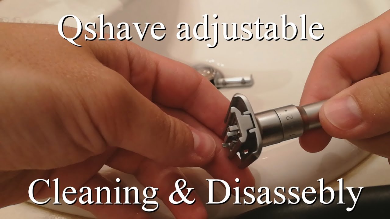 Qshave cleaning and disassembly tutorial (Merkur Futur clone)