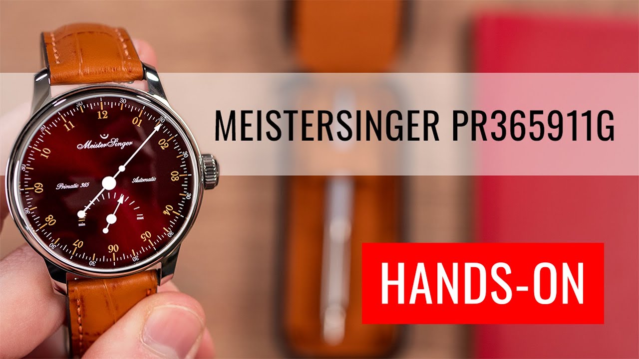 HANDS-ON: MeisterSinger Primatic 365 Automatic PR365911G