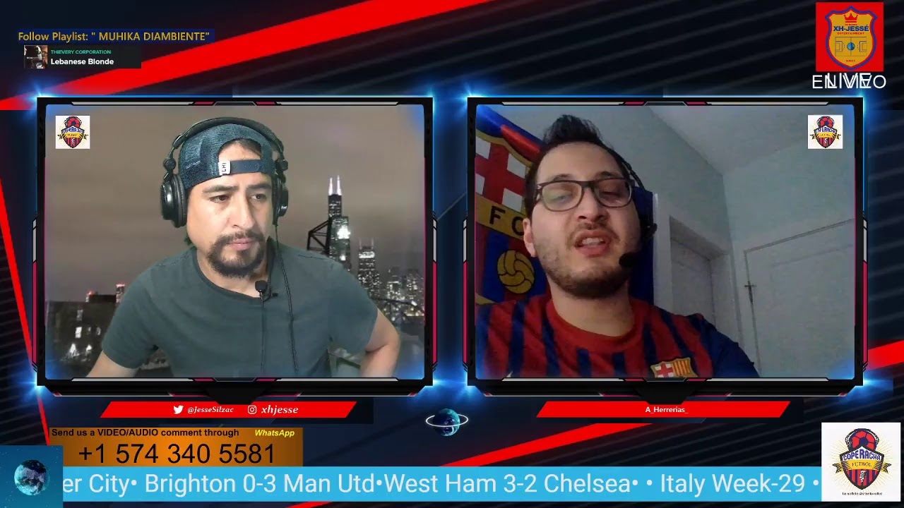 BAR&Ccedil;A HOUR on COPERACHA FOOTBALL&bull;Interviews w/Busquets.&bull;Yannick Carrasco&bull;Q. Seti&eacute;n&bull; 1/May/2020