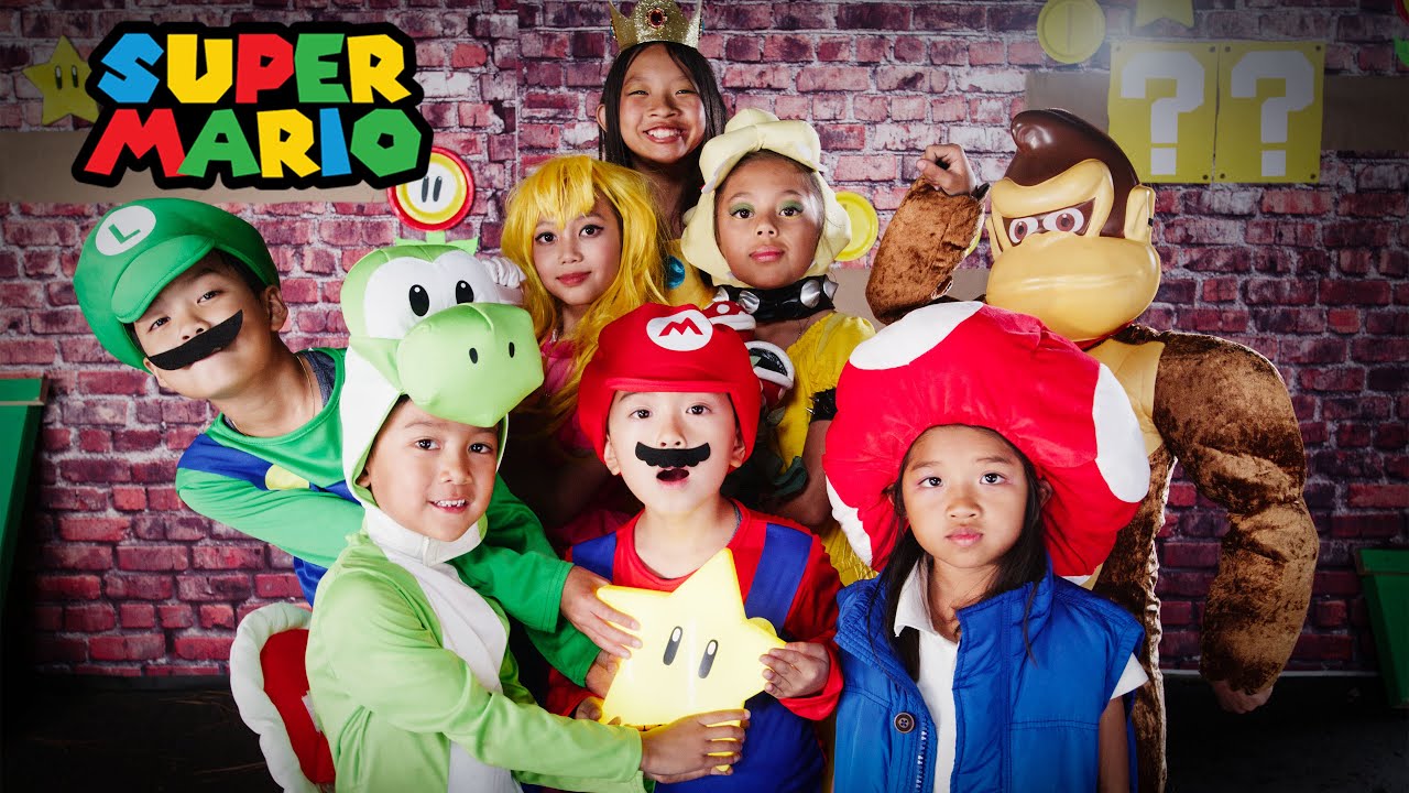 THE SUPER MARIO BROS. PARTY CYPHER / BOWSER - PEACHES REAL LIFE MUSIC VIDEO COVER by @LeGianna MOVIE