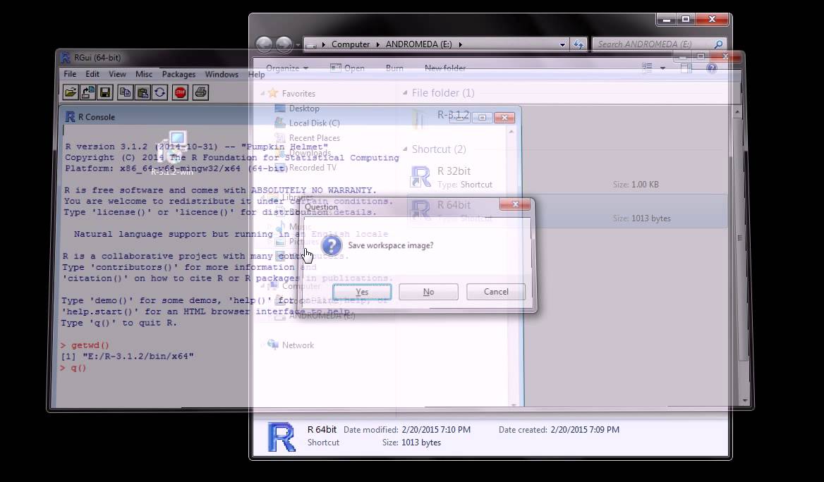 R - Install R on USB