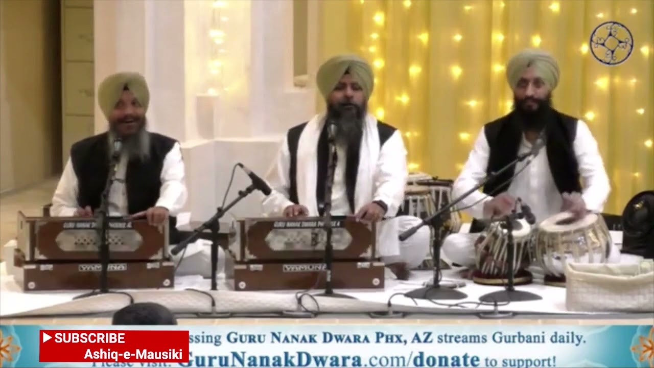 Raag Kalyan (Jhaptal 10 Matra) kirtan Bhai Satvinder Singh Ji Harvinder Singh Ji Delhi wale