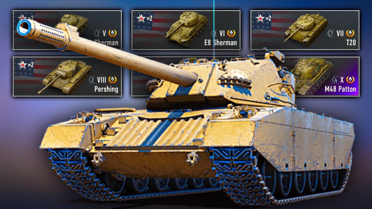 The BEST All-Rounder Medium Tech Tree in World of Tanks!
