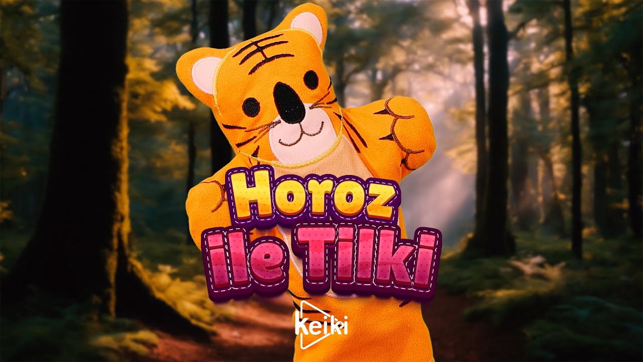 Horoz ile Tilki - Çocuklar İçin Kuklalarla Masallar