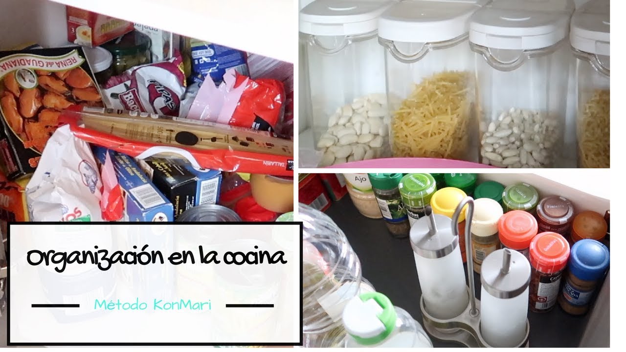 COMO ORGANIZAR LA COCINA - METODO KONMARI - MARIE KONDO - ORGANIZAR LA DESPENSA - COCINA PERFECTA