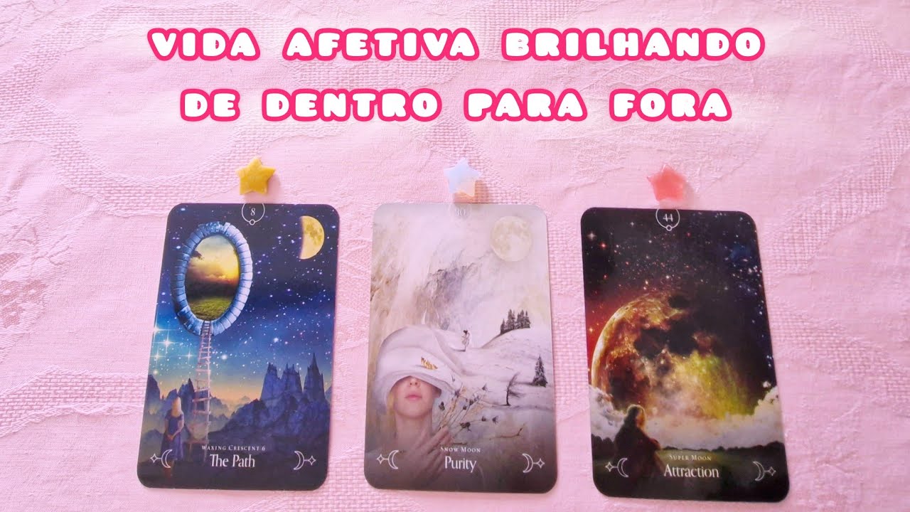 🌟Vida afetiva brilhando: de dentro para fora | Tarot terapêutico🌟