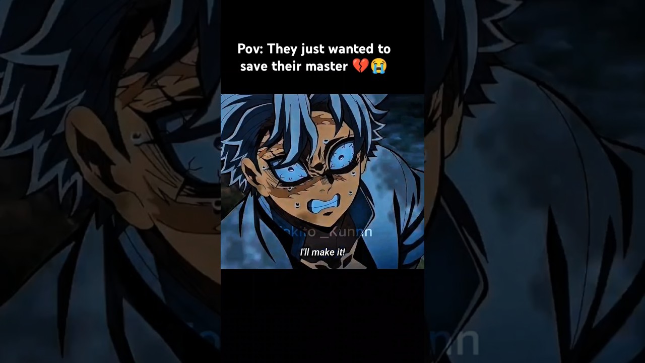 Pain in their eyes 💔😭#fypシ゚ #foryou #kny#demonslayer #viralshorts