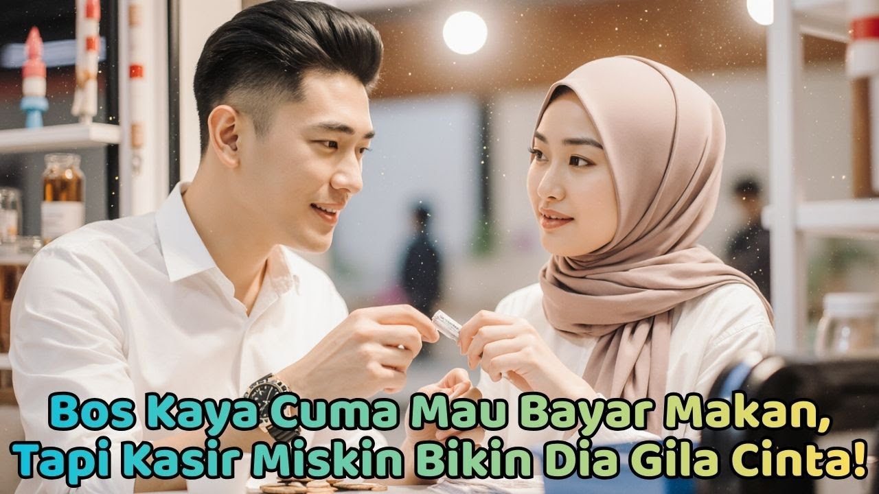Bos Kaya Cuma Mau Bayar Makan, Tapi Kasir Miskin Bikin Dia Gila Cinta!.