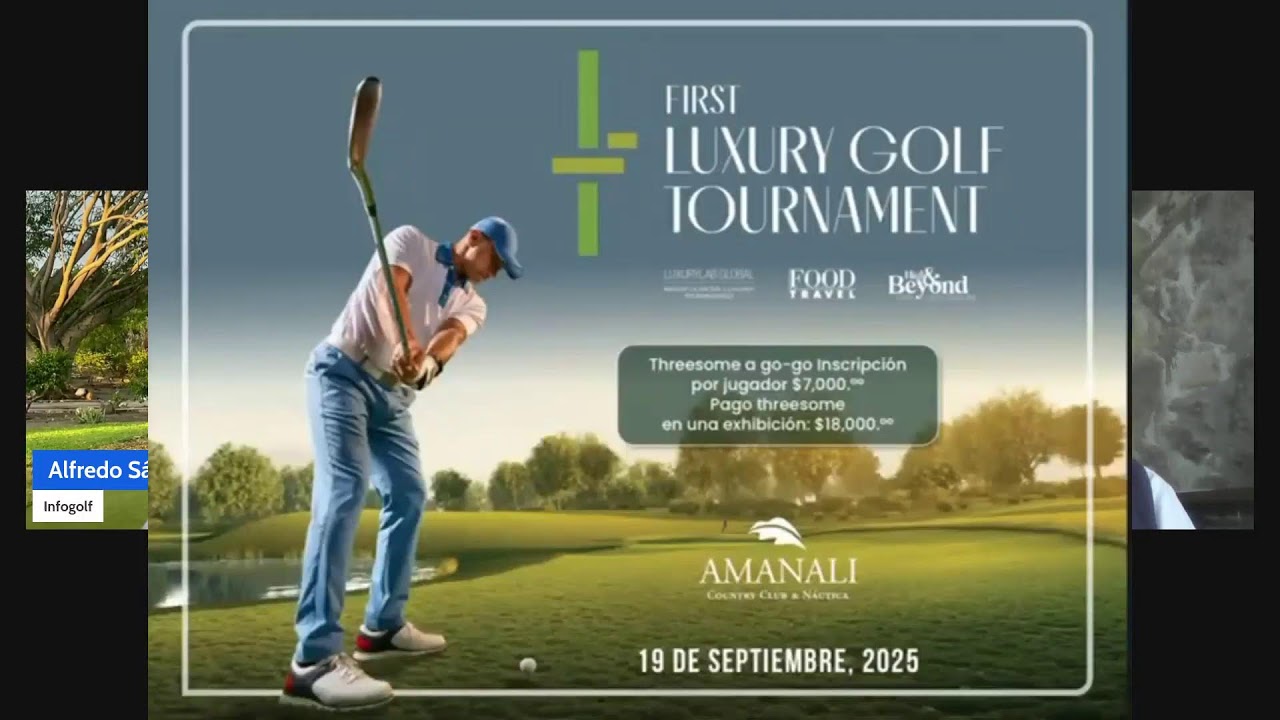 Infogolf.- Se acerca el torneo de golf en Cantalagua, Michoacán