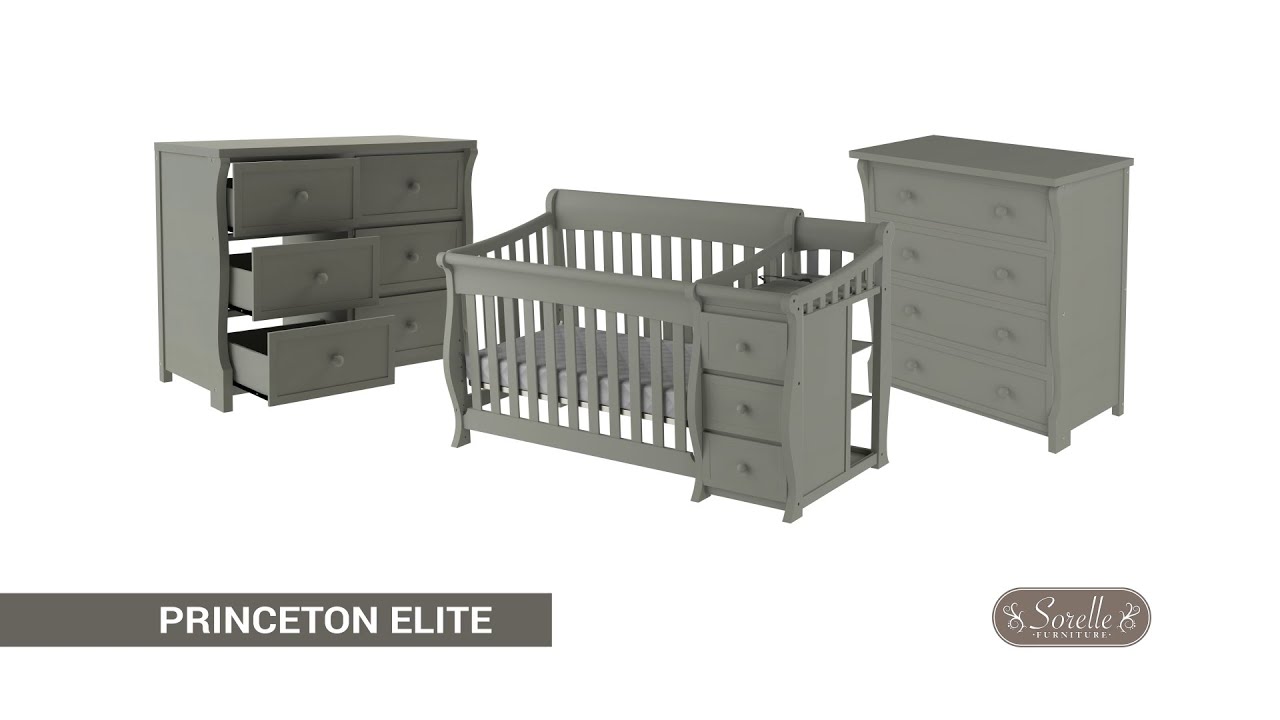 Sorelle Princeton Elite Crib And Changer Assembly Video