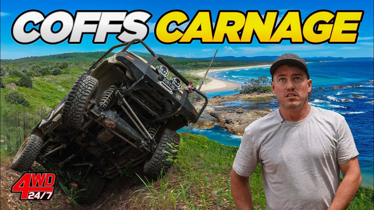 SNAPPED DRIVESHAFT, COOKING DISASTER & THE BEST BEACH CAMP IN NSW