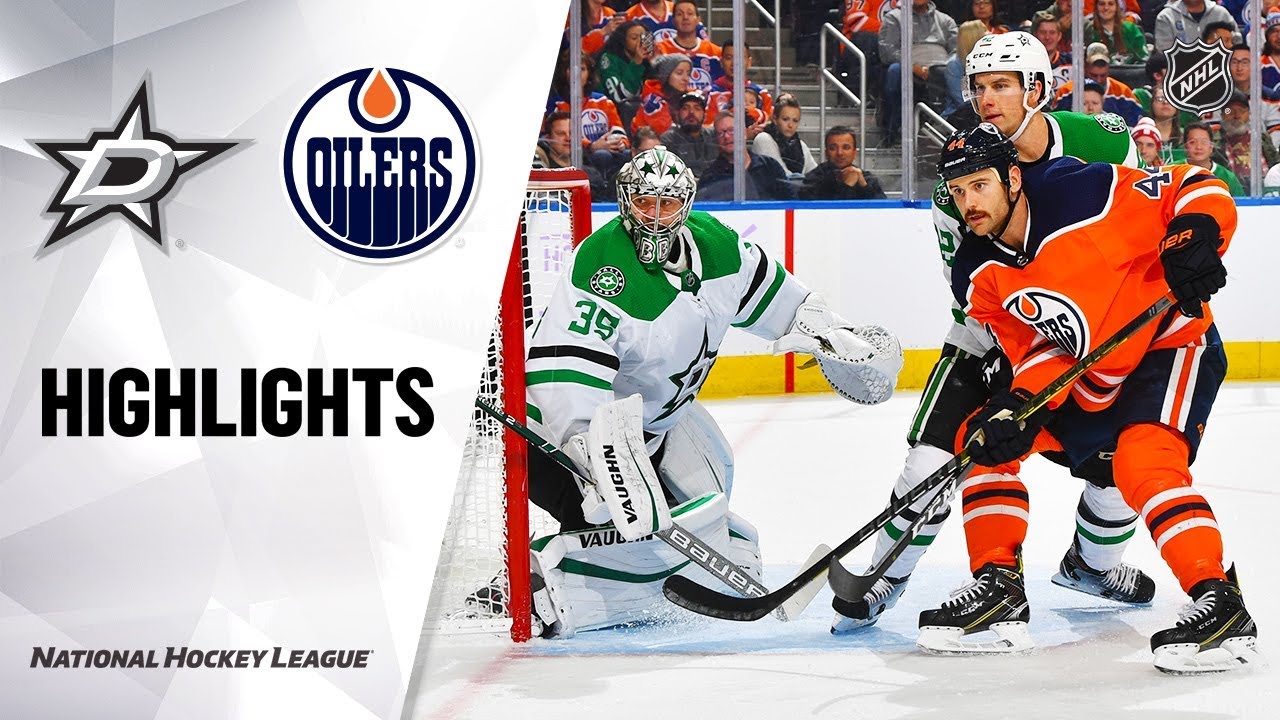 NHL Highlights | Stars @ Oilers 11/16/19