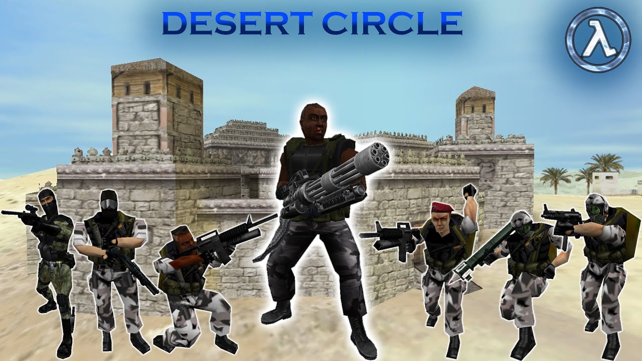 [Sven Co-op Desert Circle (Solo)] Full Walkthrough