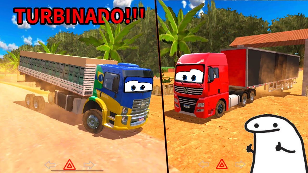 Turbinando Caminhões Nas Estradas Do Brasil kkkkkkk