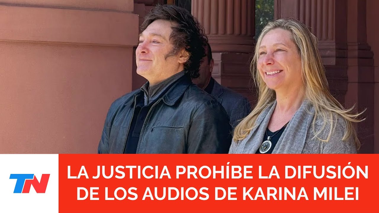 Tras la denuncia del Gobierno, la Justicia ordenó que dejen de difundirse los audios de Karina Milei