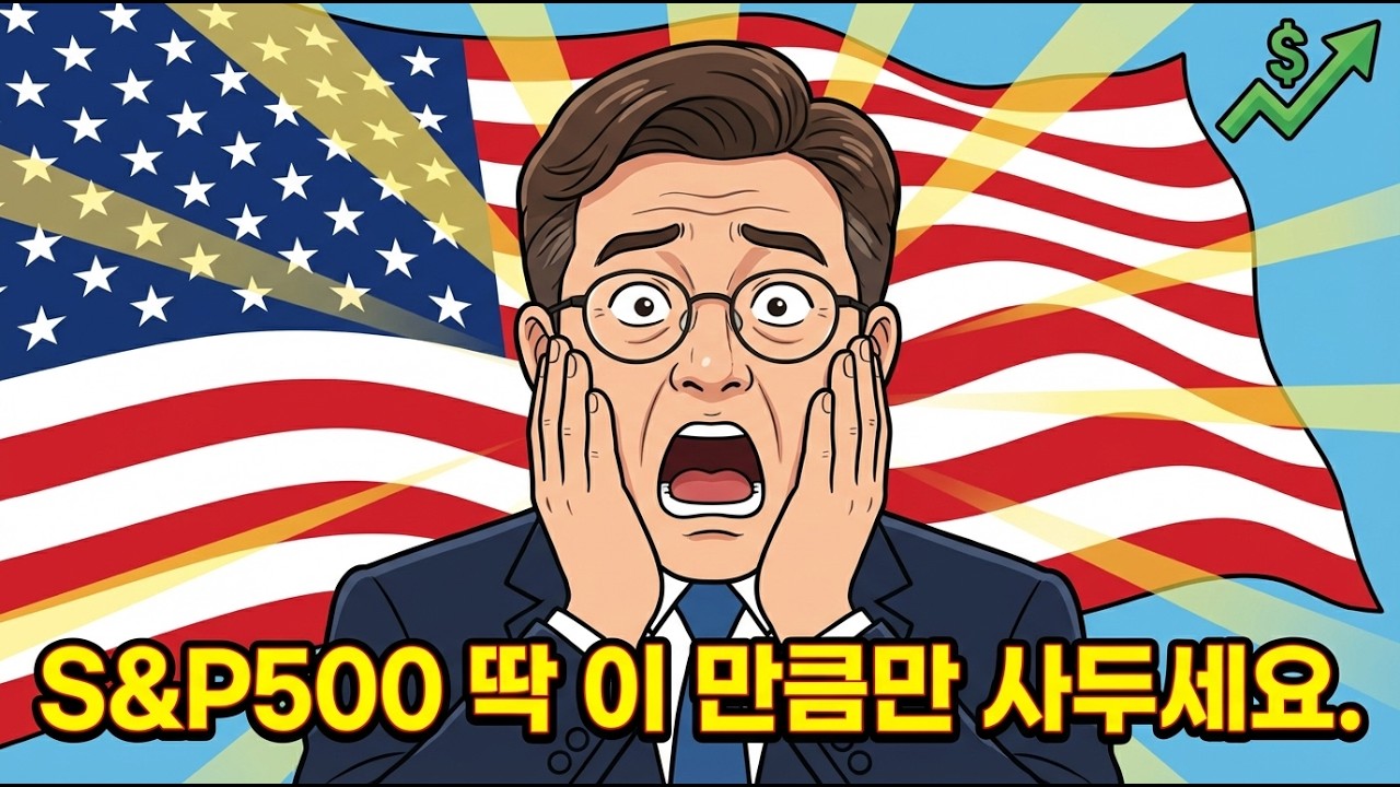 S&P500 딱 이만큼만 사두세요 | 10년 뒤 1억 만드는 현실적인 방법 (2026 완벽 가이드)