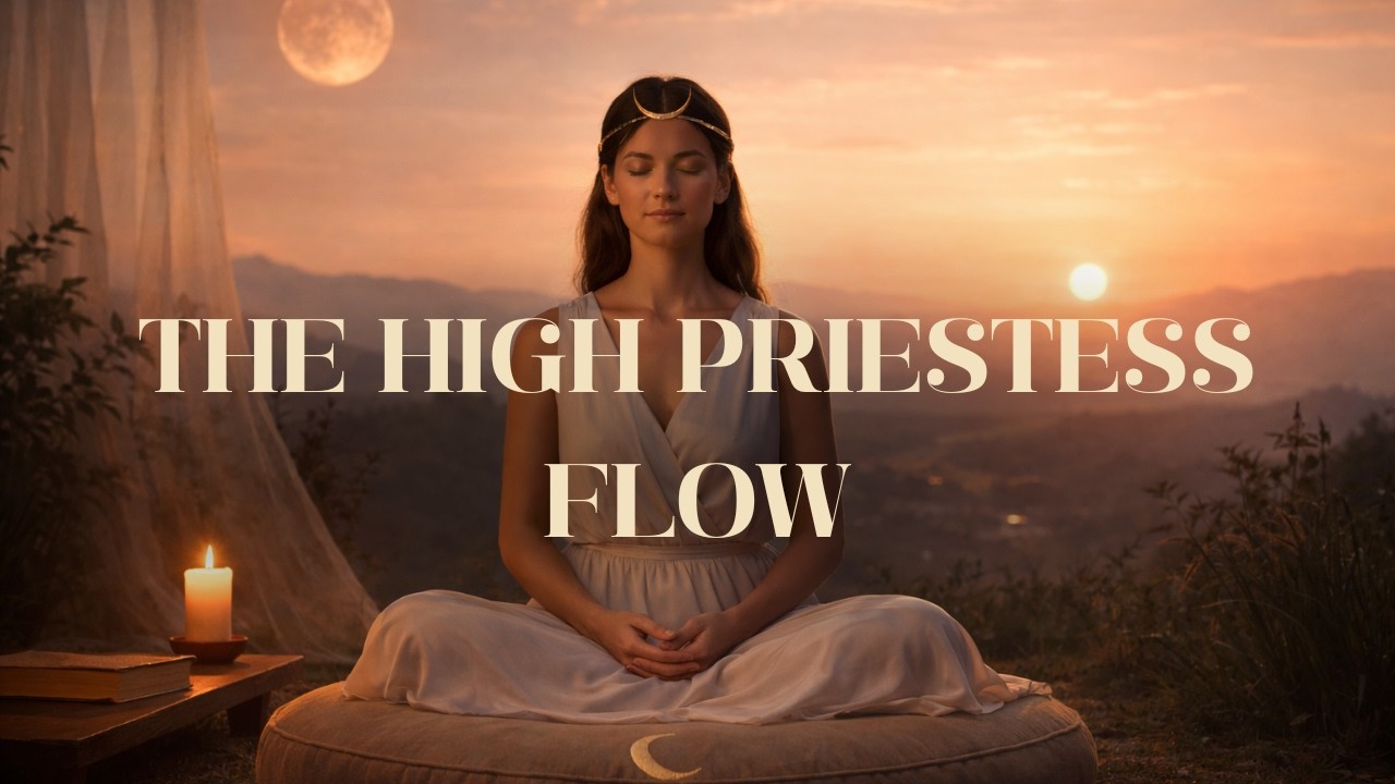 The High Priestess Flow | 432Hz Intuitive Feminine Energy • Ambient Jazz Meditation