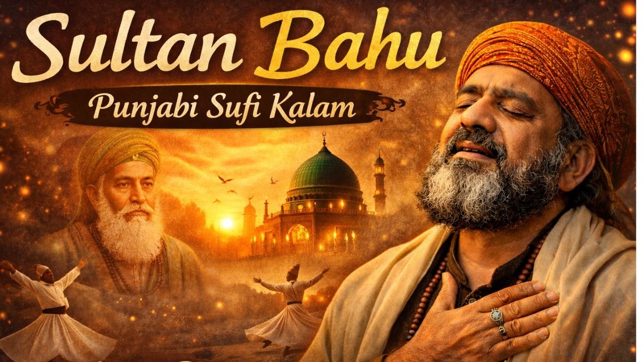 Inner Peace Ruhani Journey | Sultan Bahu Punjabi Sufi Kalam