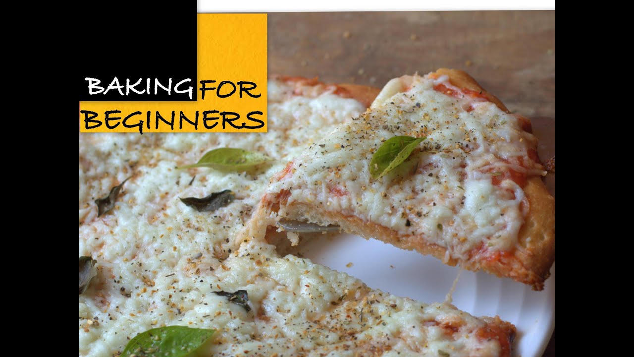 Quick & Easy Homemade No knead Pizza - Baking In A Convection Microwave