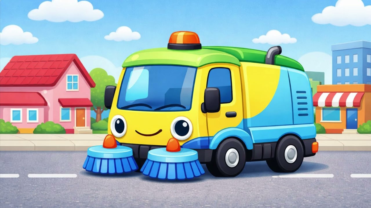 Street Sweeper (Audio) | Sing Along with GrannyTipp 