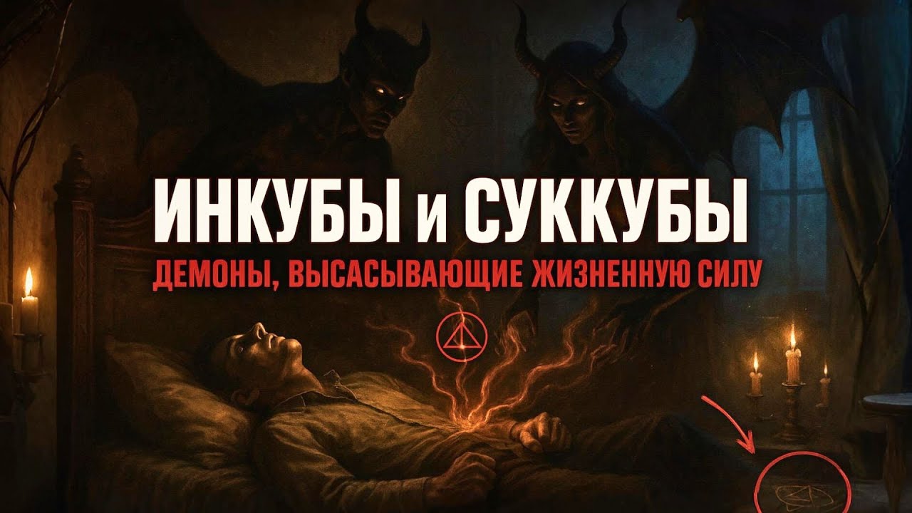 Инкубы и Суккубы- демоны СЕКСУАЛЬНОГО НАВАЖДЕНИЯ, которые высасывают ЖИЗНЕННУЮ СИЛУ