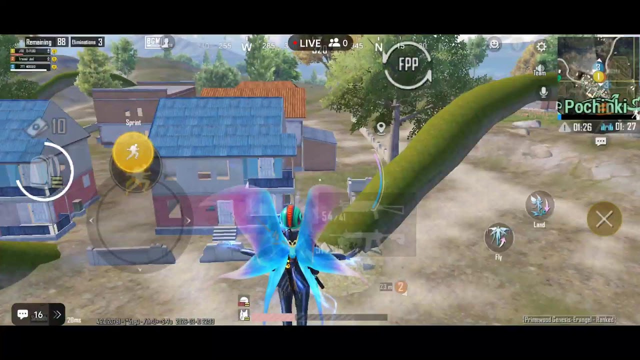 BGMI LIVE RUSH GAMEPLAY. iQOO13