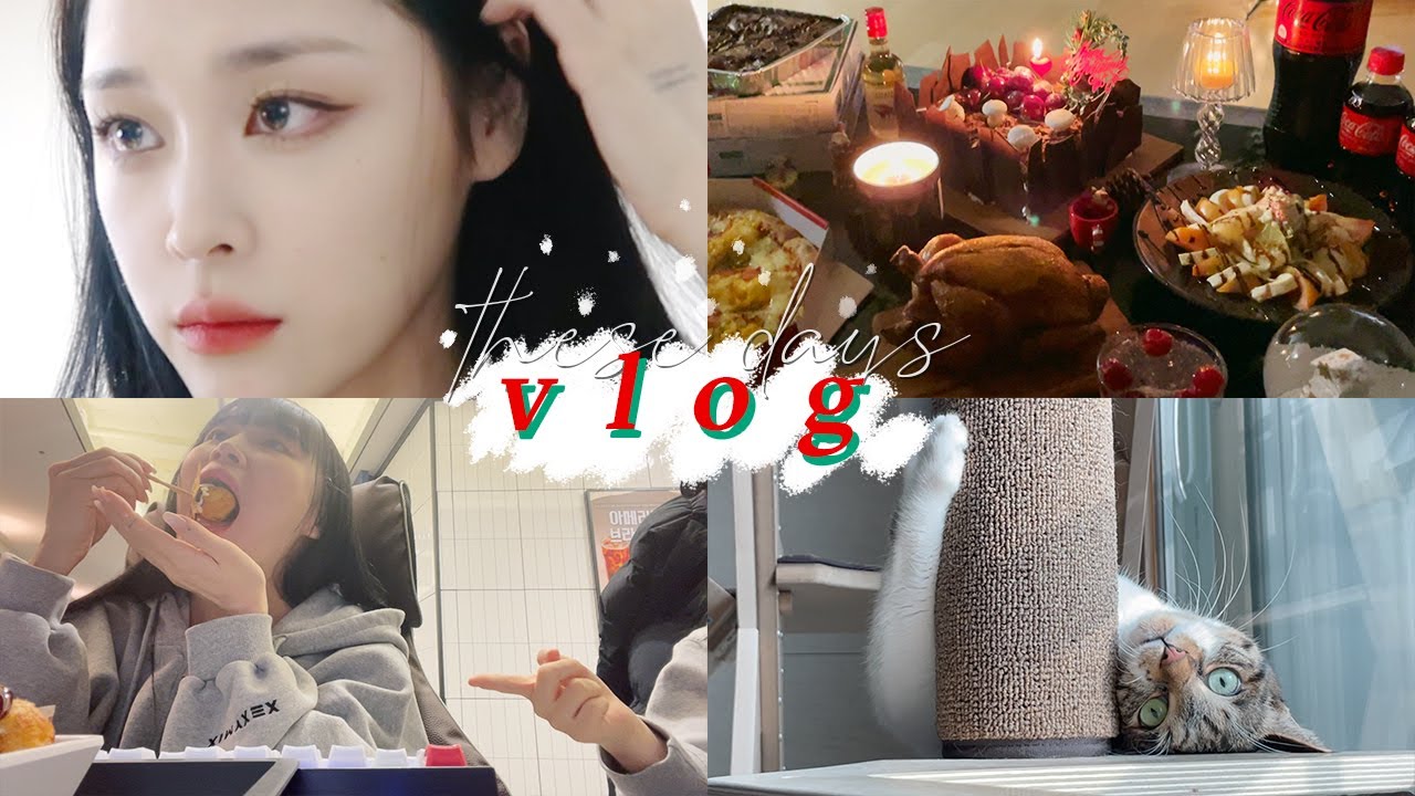 vlog #14 🎄 2022년을 마무리하며... / What I've been up to 요즘 일상