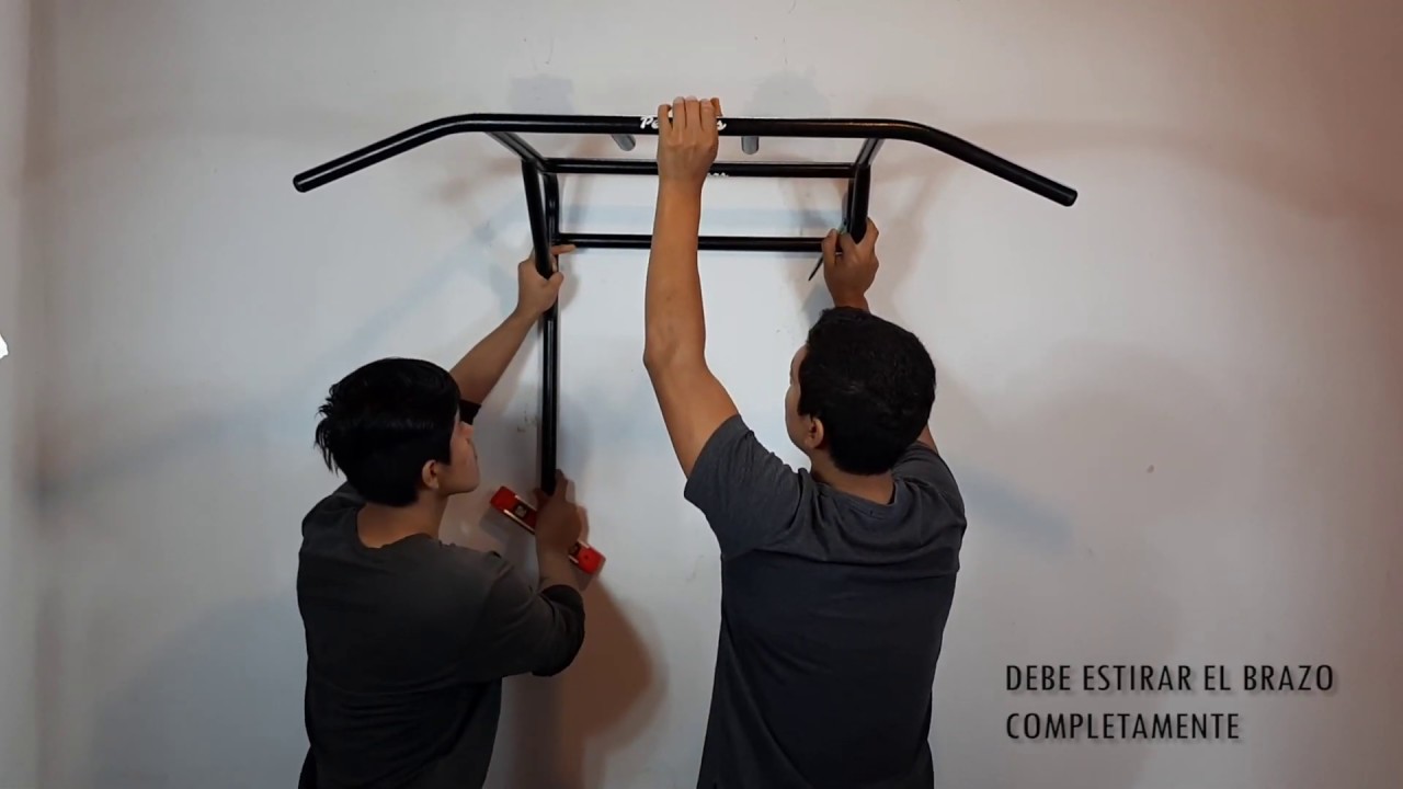 INSTALA TU BARRA MULTIFUNCIONAL 2 EN 1 FÁCIL