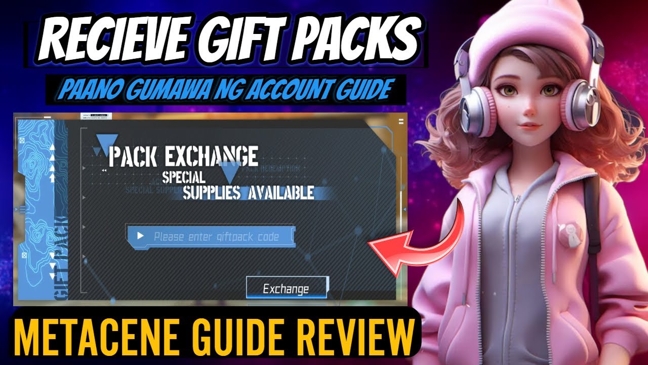 PAANO MAKAPAG CLAIM NG GIFT PACKS IN METACENE | PAANO GUMAWA NG ACCOUNT | METACENE REVIEW