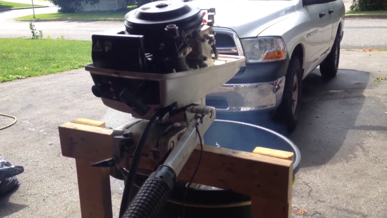 1989 Johnson 6hp 2 stroke startup procedure