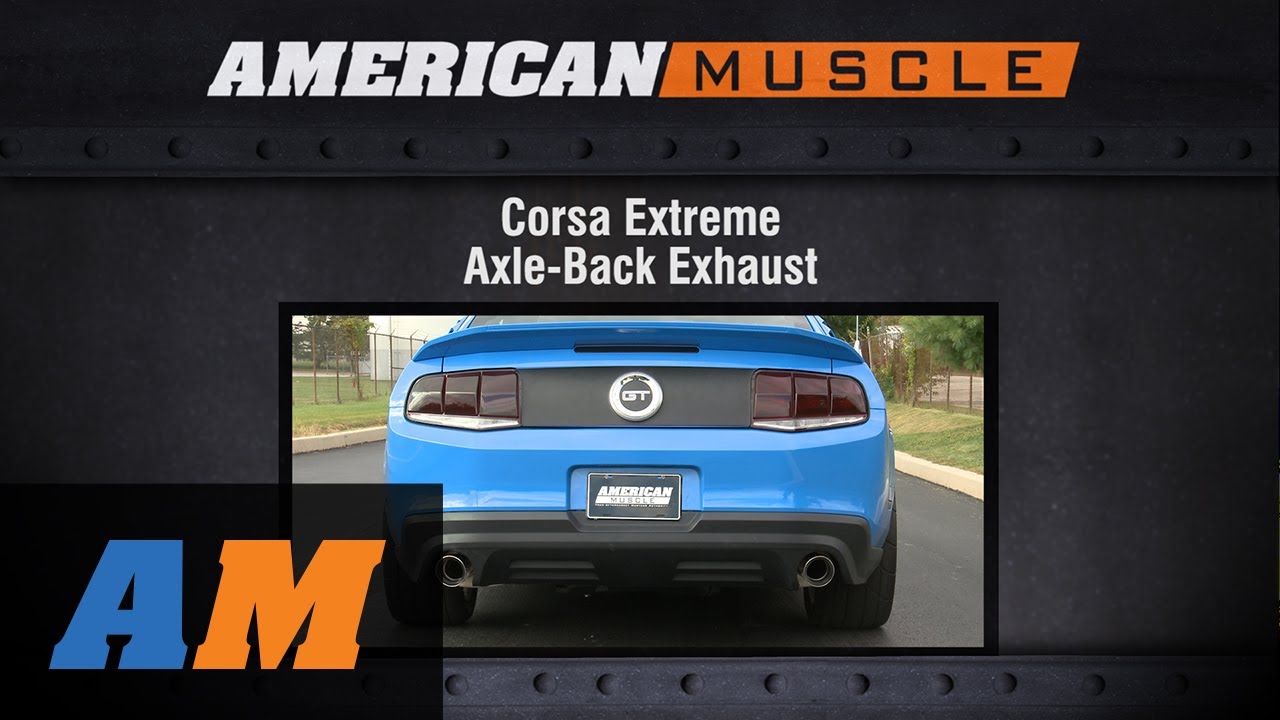 2011-2014 Mustang Corsa Exhaust Sound Clip Xtreme Axleback (5.0L V8 GT) Review