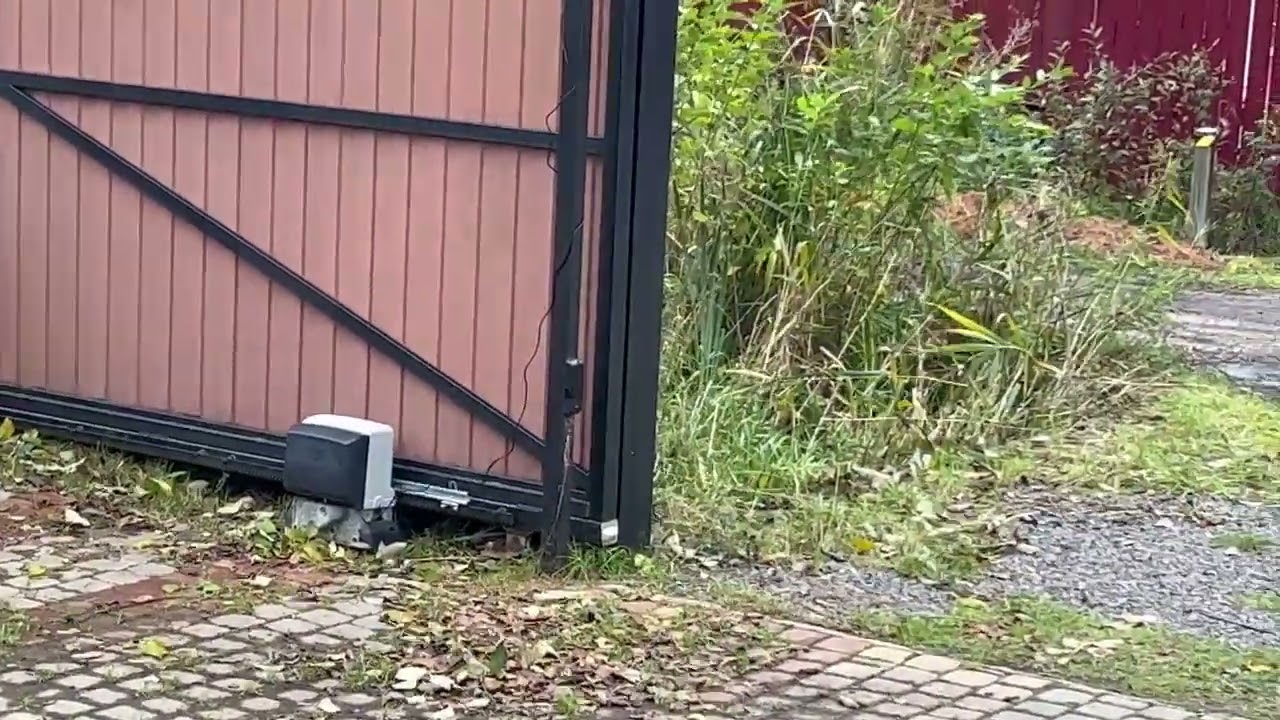 СКОРОСТНОЙ ПРИВОД откатных ворот на базе CAME