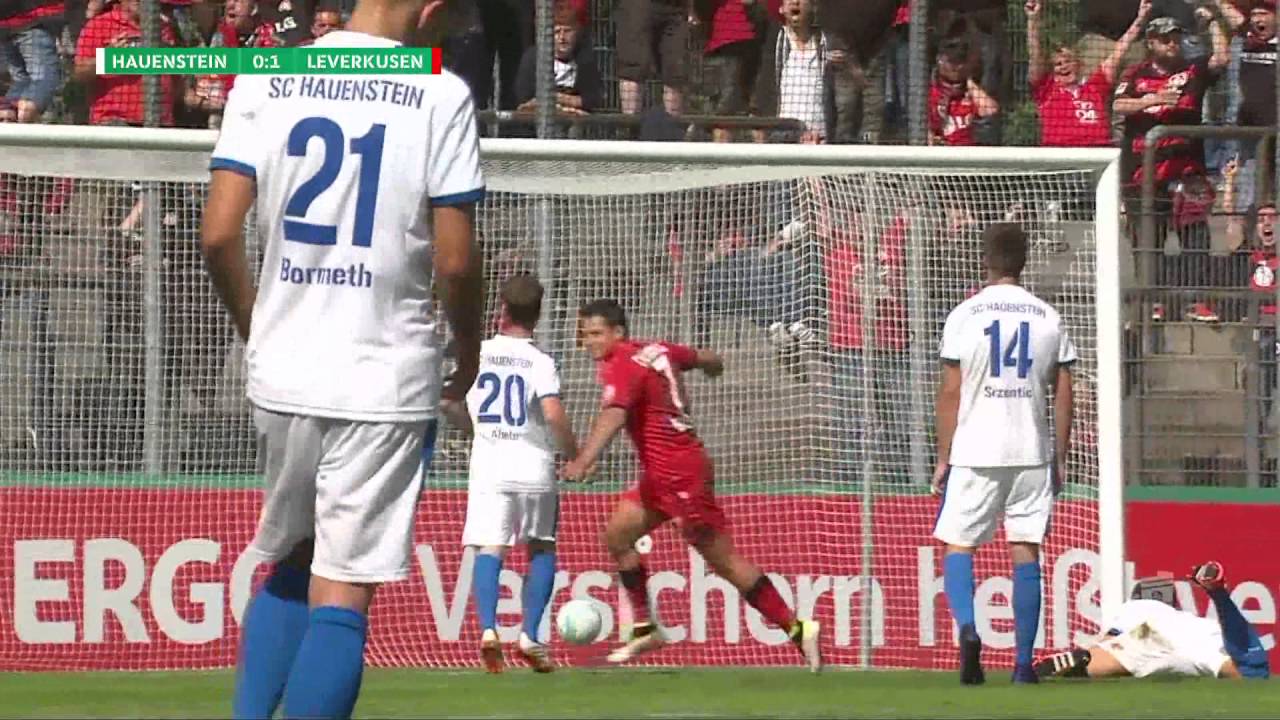 Sportschau   Spielbericht Hauenstein Leverkusen